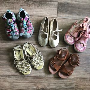 Toddler girls shoes bundle